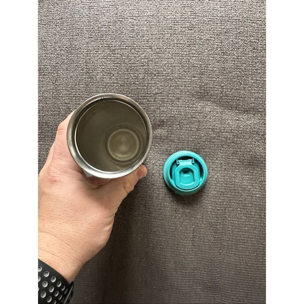 Starbucks Fall 202 Teal Berry Rose Insulated Stainless Steel Tumbler - Picture 5 of 6